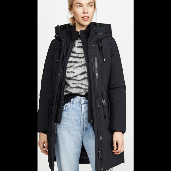 Mackage Jackets \u0026 Coats | Mackage Beckah Coat Black M | Color: Black | Size: M | Arya196's Closet